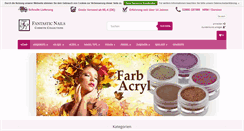 Desktop Screenshot of fantasticnails.de
